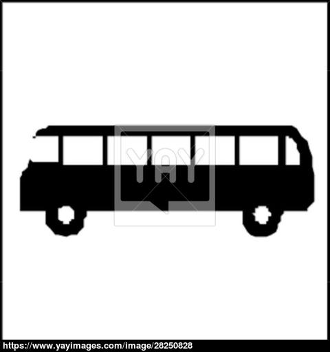 Vector City Bus Silhouette Vector 480x512 Vector City Bus Silhouette Vector