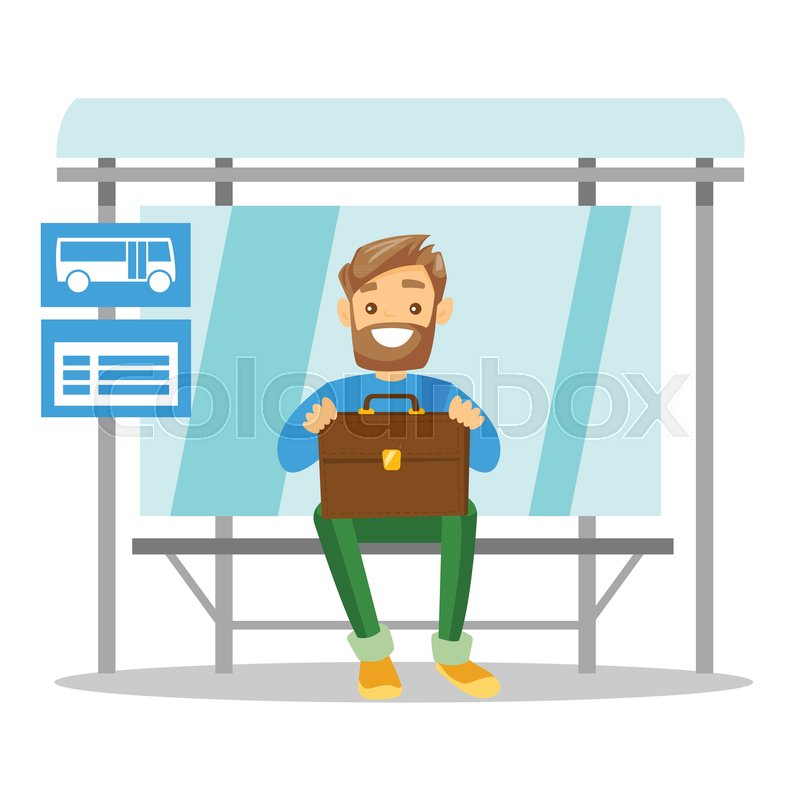 800x800 Young Caucasian White Businessman With Stock Vector Colourbox