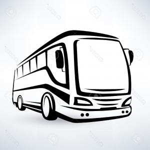 300x300 Icon Of School Bus Side View Silhouette Of Bus Vector Hoodamathrun