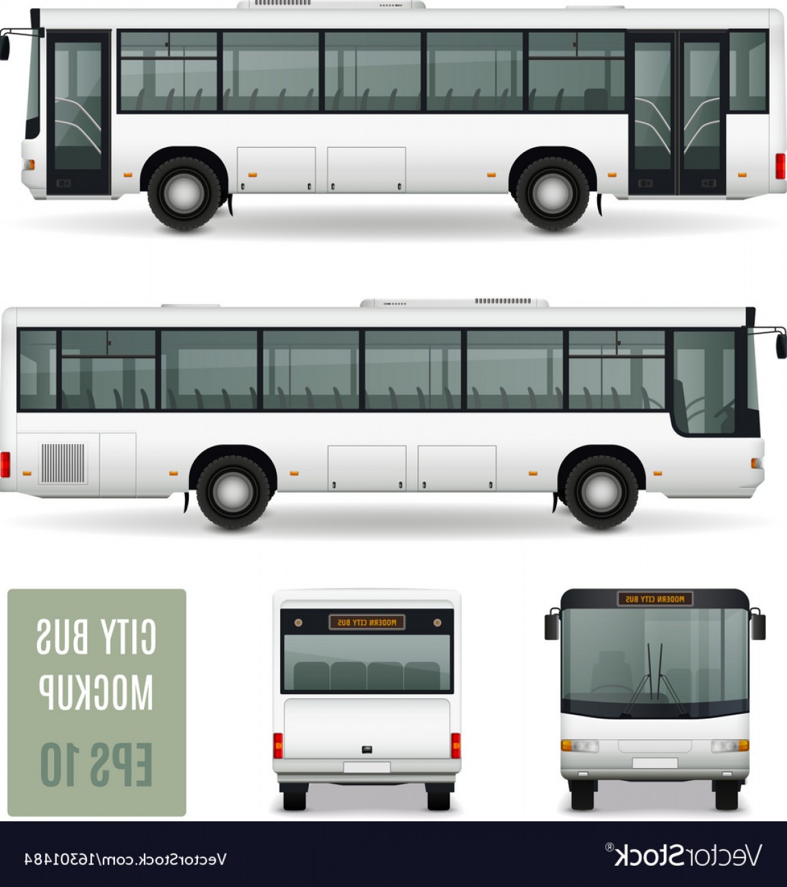City Bus Realistic Advertising Template Vector Soidergi 1149x1296 City Bus Realistic Advertising Template Vector Soidergi