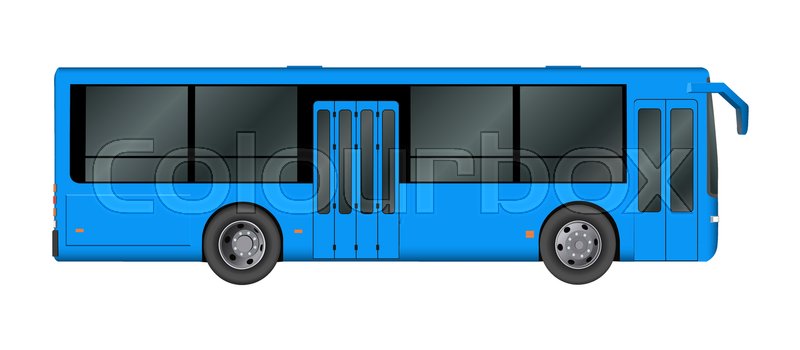 City Bus Template Passenger Stock Vector Colourbox 800x350 City Bus Template Passenger Stock Vector Colourbox