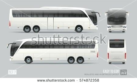 Bus Template Vector at Vectorified.com | Collection of Bus Template ...