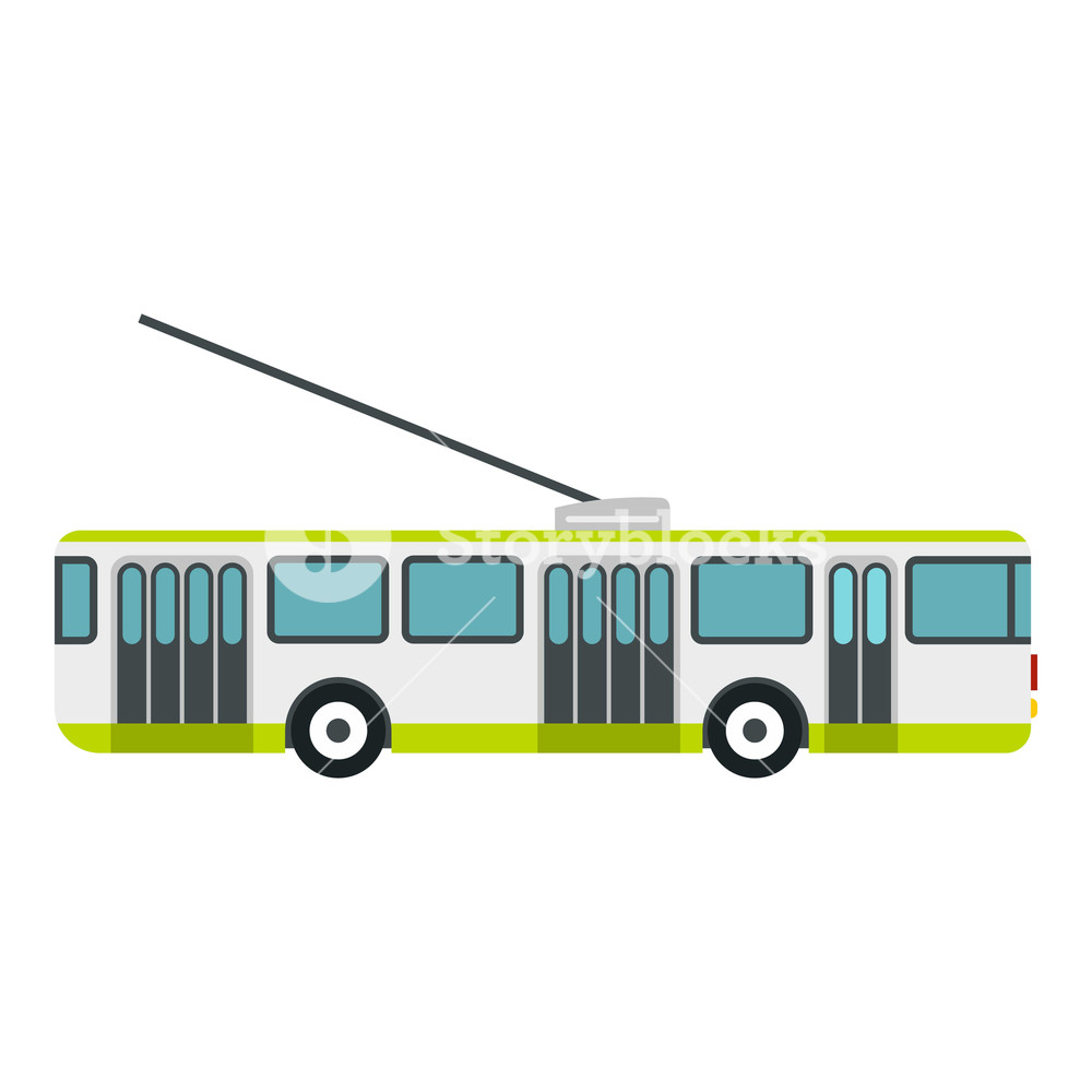 Trolley Bus Icon Flat Illustration Of Trolley Bus Vector Icon 1000x1000 Trolley Bus Icon Flat Illustration Of Trolley Bus Vector Icon