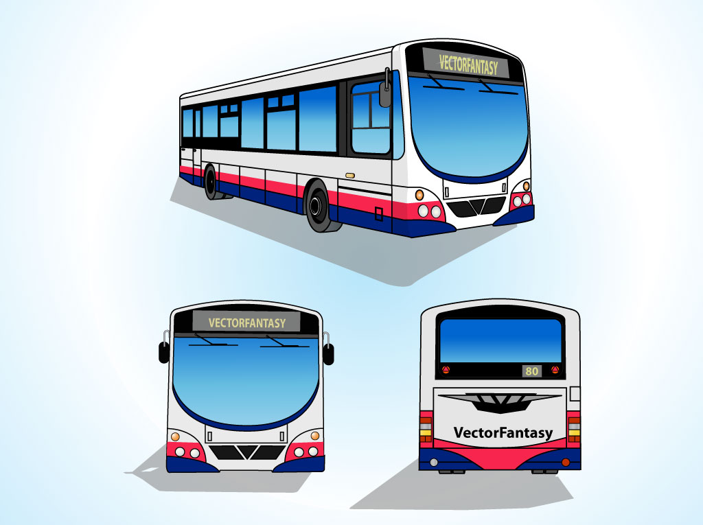 Bus Vectors Vector Art Graphics 1024x765 Bus Vectors Vector Art Graphics