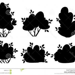Set Silhouettes Bush Garden Trees Park Cottage Yard Vector 300x300 Set Silhouettes Bush Garden Trees Park Cottage Yard Vector