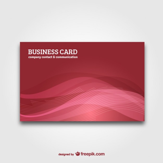 626x626 Business Card With Abstract Background Vector Vector Free Download