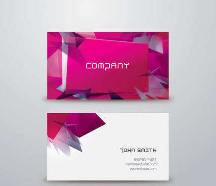 427x368 Modern Business Card Background Design Free Vector Download