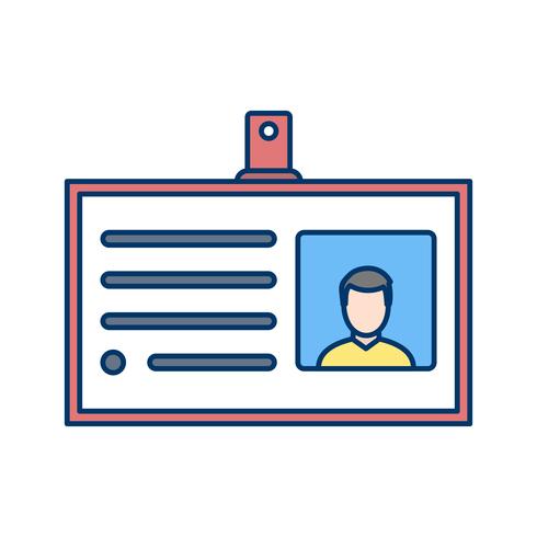 490x490 Business Card Vector Icon