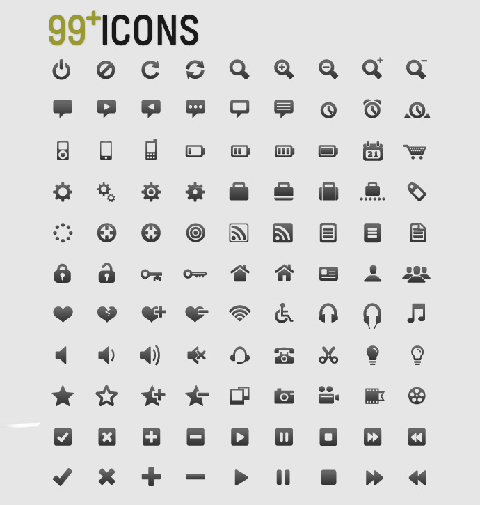 690x725 Vector Contact Icon Business Card Images