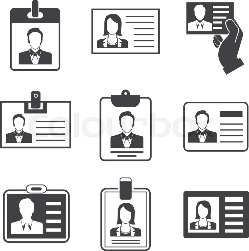 Business Card Icons Stock Vector Colourbox 796x800 Business Card Icons Stock Vector Colourbox