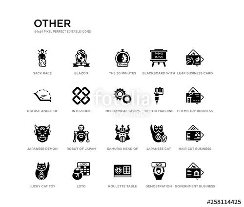 Set Of Black Filled Vector Icons Such As Government Business 500x424 Set Of Black Filled Vector Icons Such As Government Business