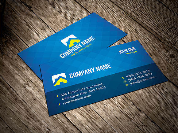 580x435 Excellent Business Card Templates For Your Own Use