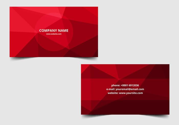 700x490 Business Card Free Vector Art