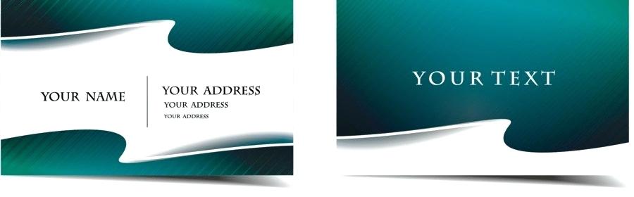 900x280 Business Card Template Png