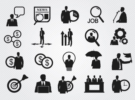 452x336 Black Business Icon Vector Icons Free Black Business Icon Vector