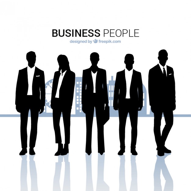 626x626 Business People Outlines Collection Vector Free Download