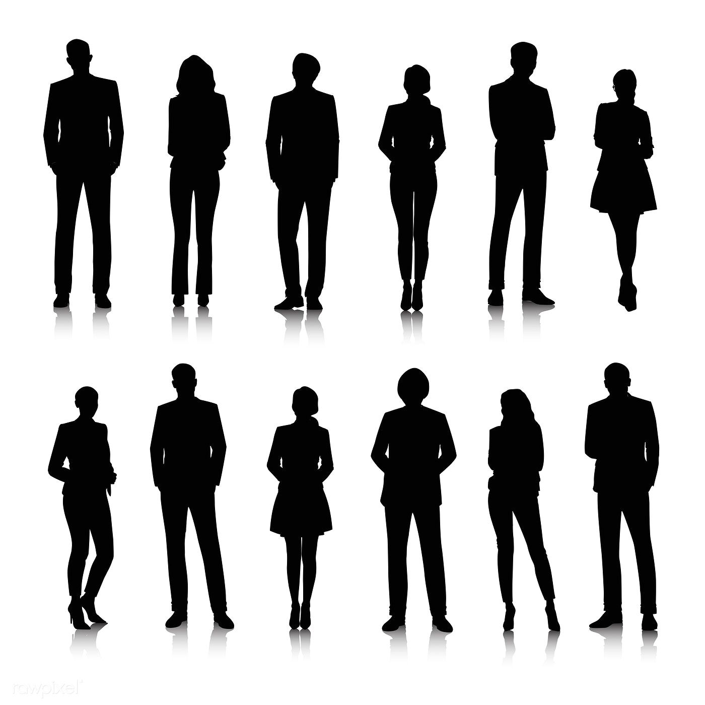1400x1400 Illustration Of Business People Free Image
