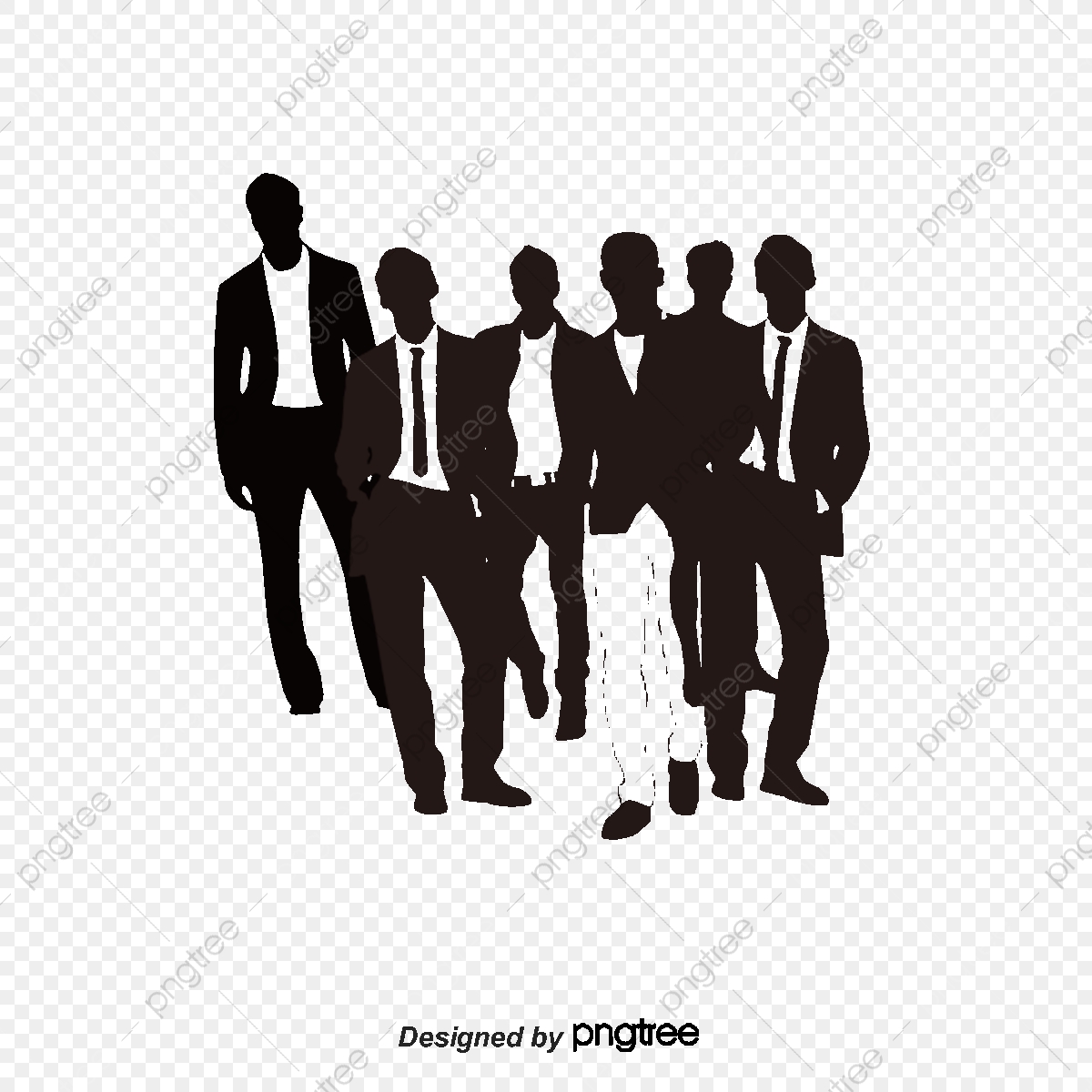 1200x1200 Silhouette Business People, Silhouette Vector, Business Vector