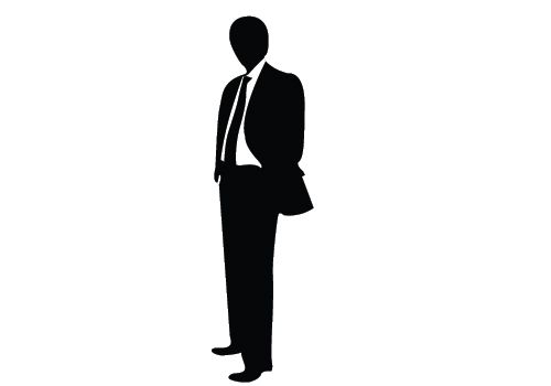 500x350 Business People Silhouette Vector Download Silhouette Graphics