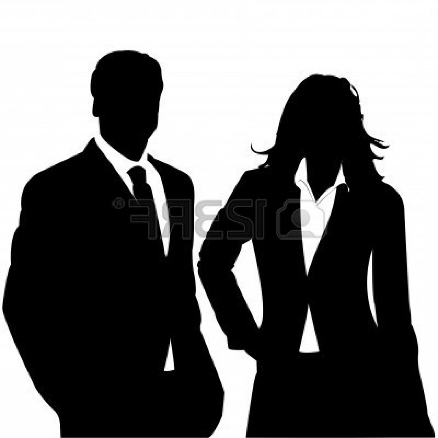 1440x1440 Business People Silhouette Vector Free Clipart Soidergi