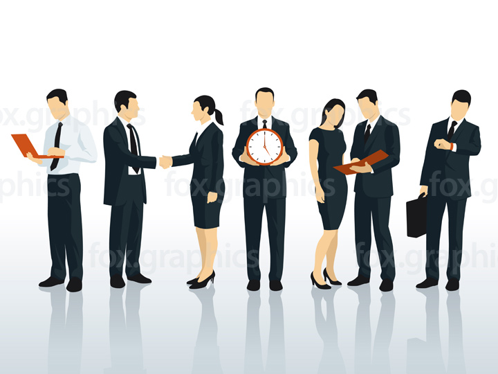 720x540 Business People Vector