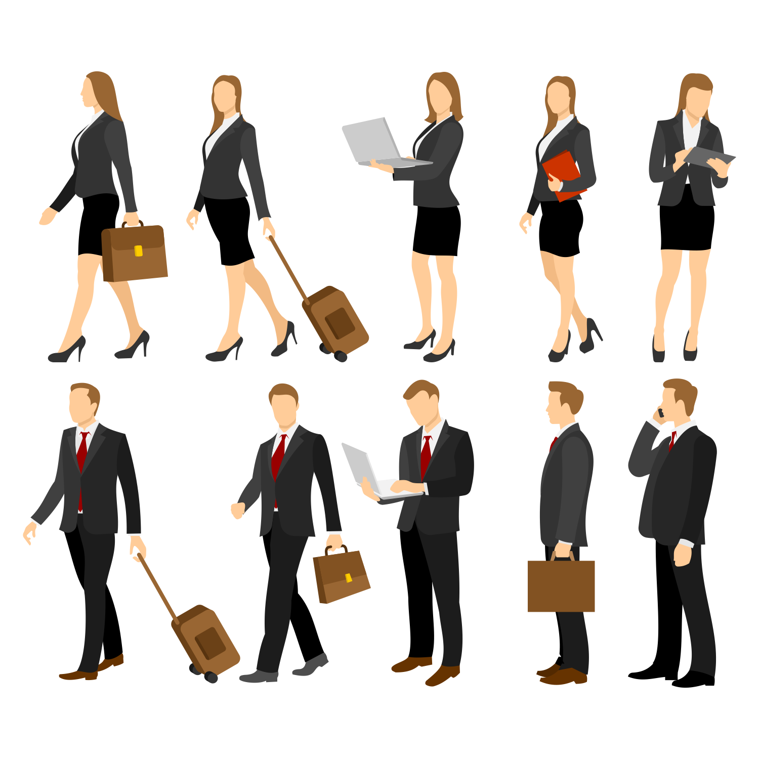 1500x1500 Vector For Free Use Business People Group