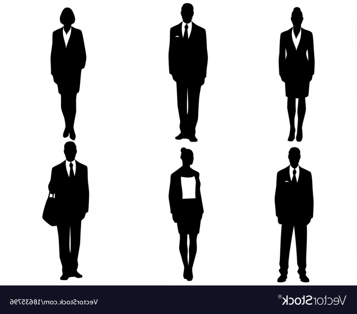 1200x1056 Silhouettes Of Business People Vector Soidergi