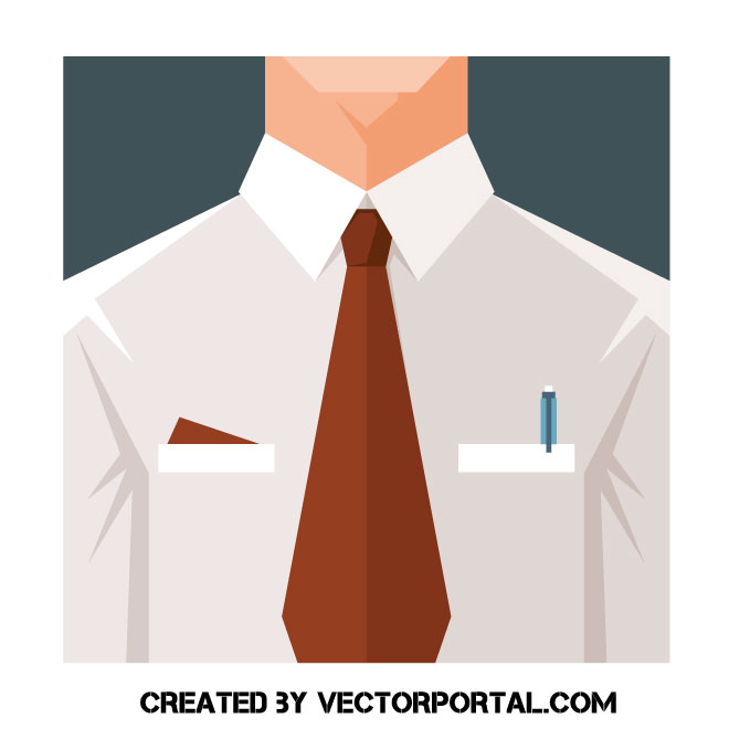 660x660 Business Suit Vector Clip Art