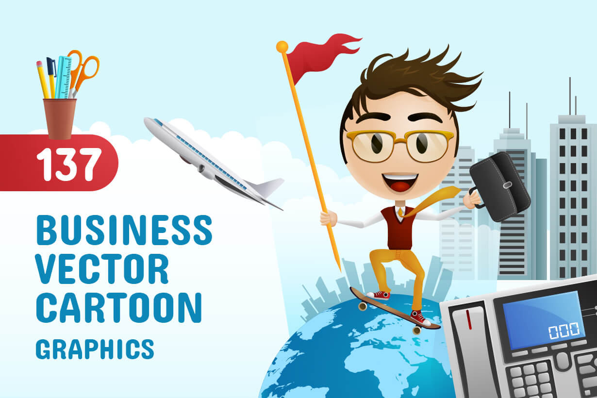 1230x820 Vector Business Collection