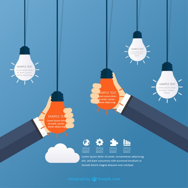 626x626 Business Idea Background Vector Free Download
