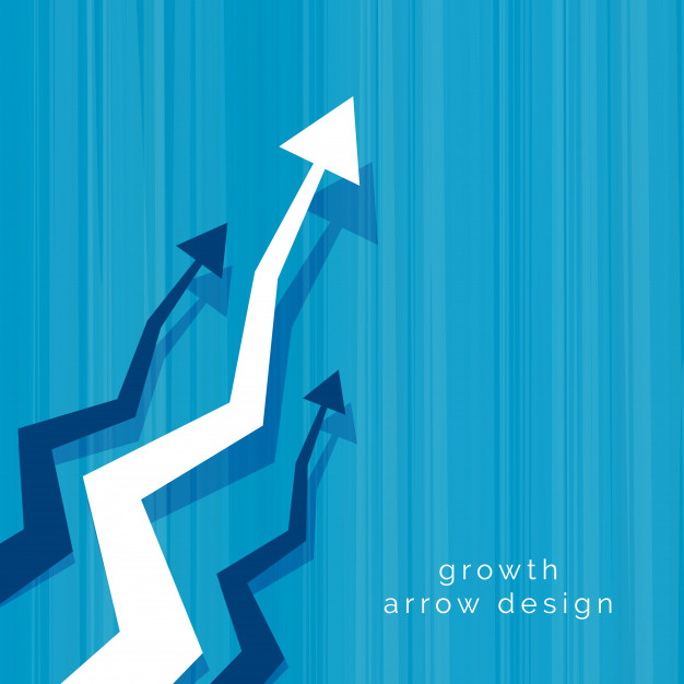 626x626 Abstract Business Vector Arrow Design Background Vector Free