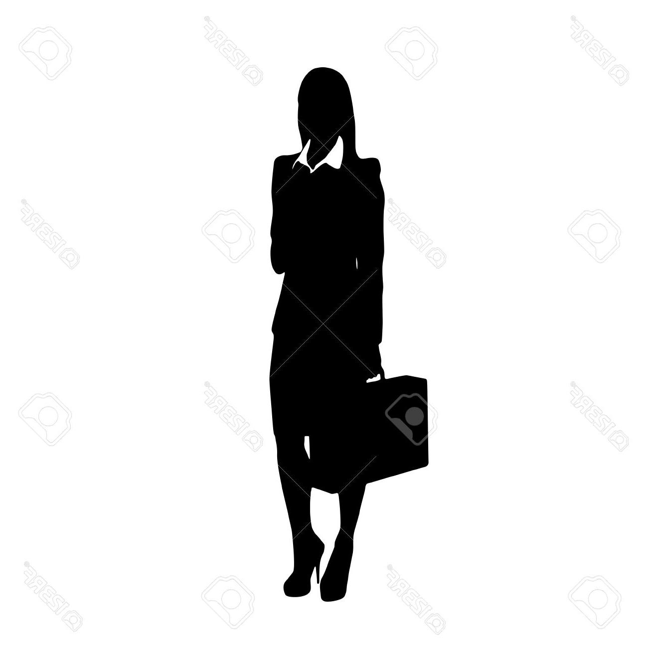 1300x1300 Best Black Business Woman Silhouette Photos Free Vector Art