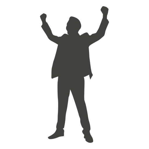 512x512 Successful Businessman Silhouette