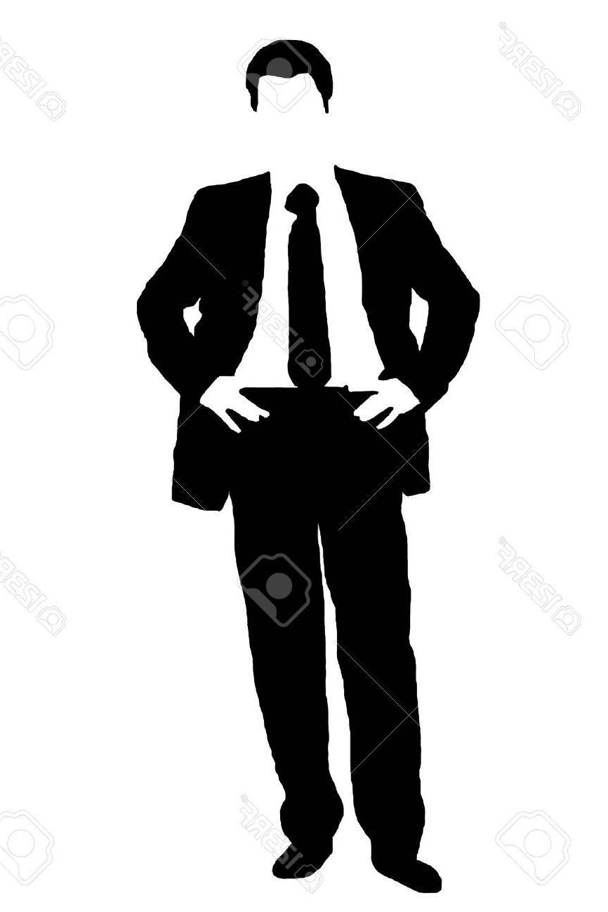 Businessman Silhouette Vector at Vectorified.com | Collection of ...