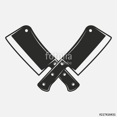 Butcher Knife Vector at Vectorified.com | Collection of Butcher Knife ...