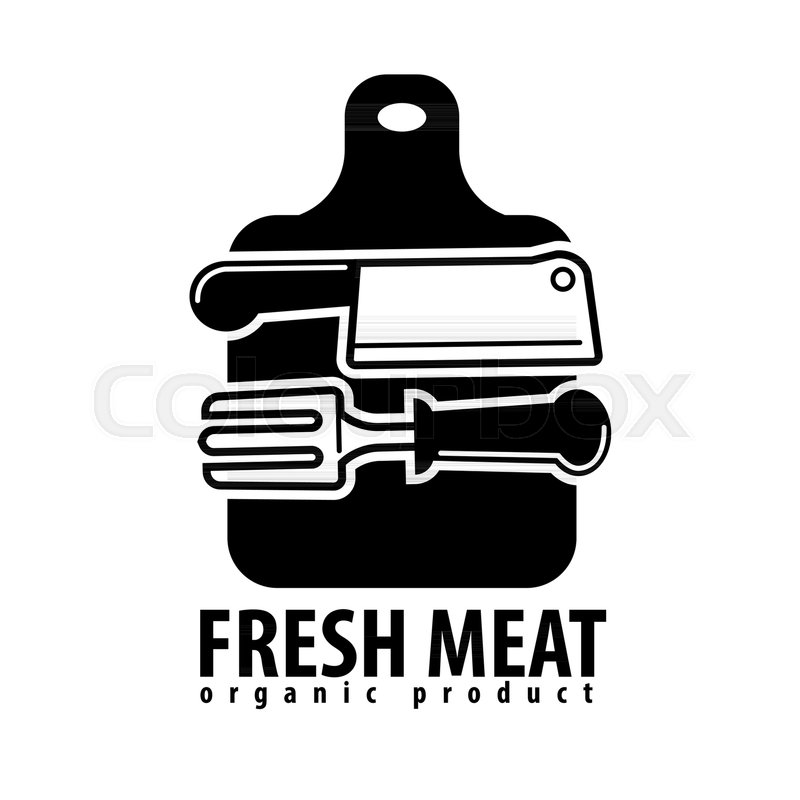 800x800 Fresh Meat Logo Template For Butcher Stock Vector Colourbox