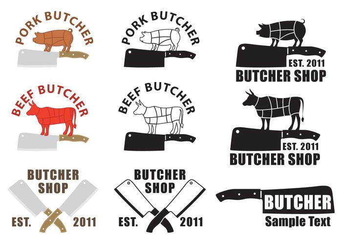 700x490 Butcher And Cleaver Logos