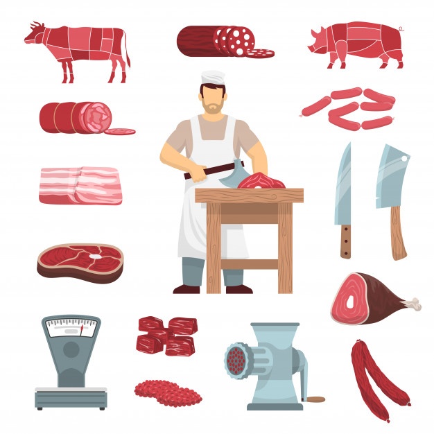 Butcher Vectors, Photos And Free Download 626x626 Butcher Vectors, Photos And Free Download