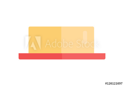 500x350 Butter Vector Illustration In Flat Style Design