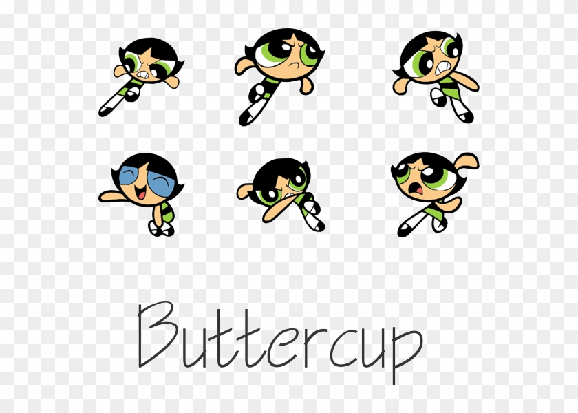 840x600 Buttercup The Powerpuff Girls Vector Characters