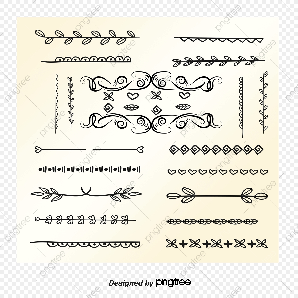 Butterfly Border Vector