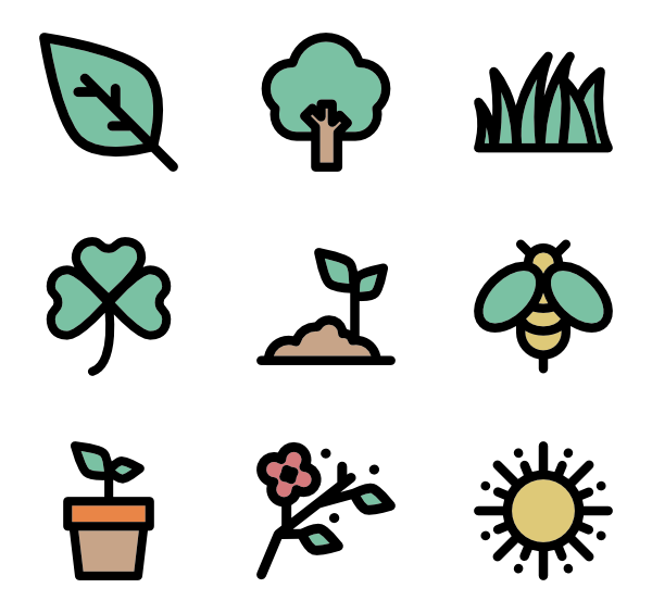 600x564 Butterfly Icons