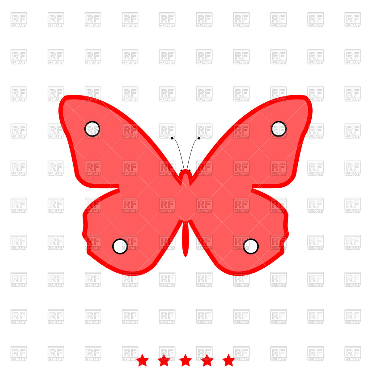 1200x1200 Butterfly Icon Vector Image Of Objects