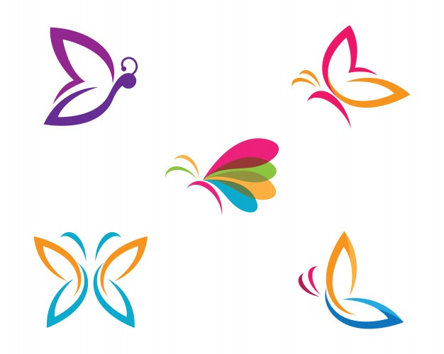 626x500 Butterfly Symbol Illustration Vector Premium Download