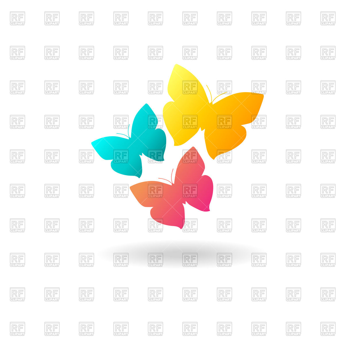 1200x1200 Butterflies Icon Vector Image Of Plants And Animals Mcherevan