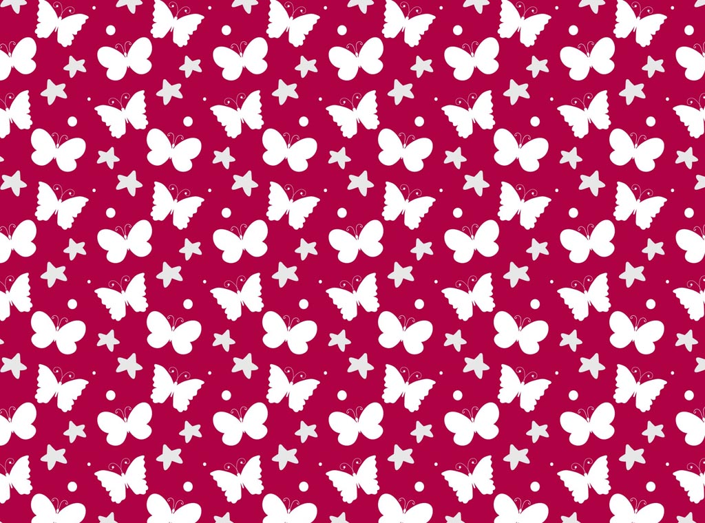 1024x760 Butterfly Pattern Vector Art Graphics