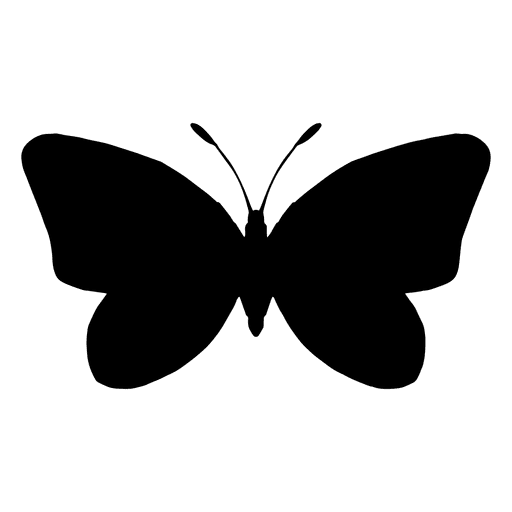 Butterfly Silhouette 512x512 Butterfly Silhouette