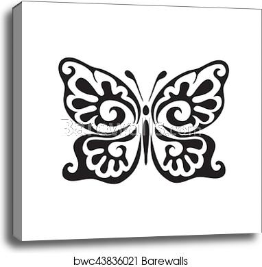 Butterfly Vector Icon, Canvas Print Barewalls Posters Prints 382x390 Butterfly Vector Icon, Canvas Print Barewalls Posters Prints