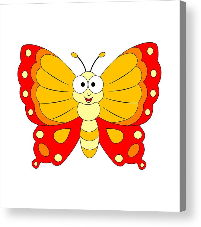 Cute Cartoon Butterfly Vector Illustration Isolated On White Ba 666x750 Cute Cartoon Butterfly Vector Illustration Isolated On White Ba