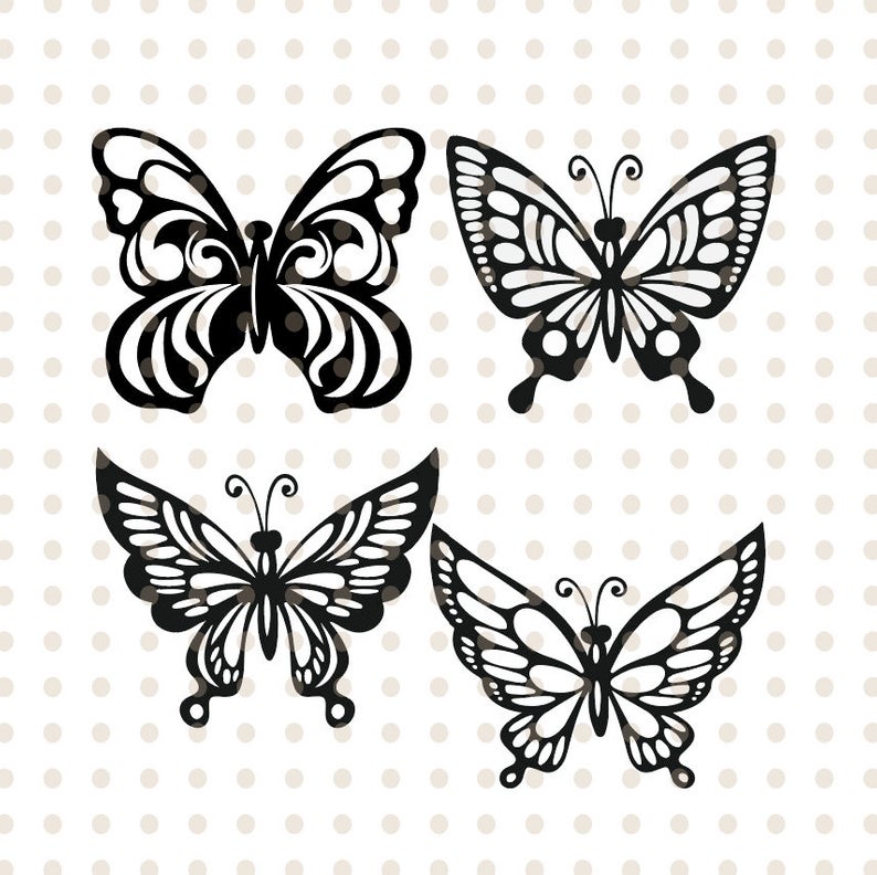 Set Of Butterfly Butterfly Vector Filebeautiful Etsy 794x792 Set Of Butterfly Butterfly Vector Filebeautiful Etsy